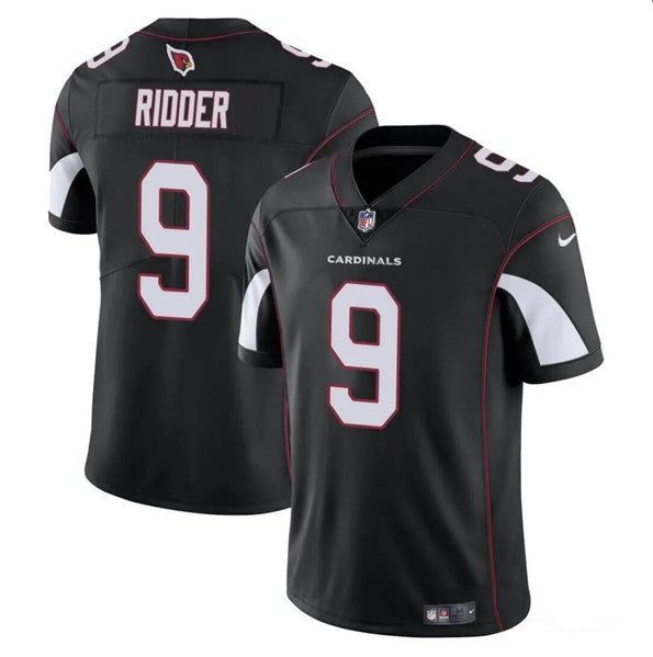 Desmond Ridder Arizona Cardinals black Vapor jersey