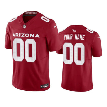 Custom Arizona Cardinals red Vapor jersey