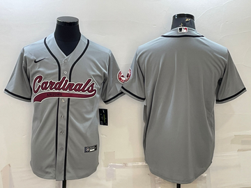 Custom Arizona Cardinals grey jersey