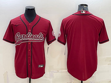 Custom Arizona Cardinals red jersey
