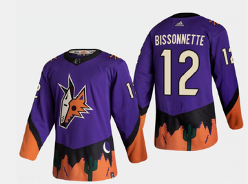 Paul Bissonnette Utah Mammoth purple Reverse Retro jersey