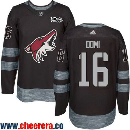 Max Domi Utah Mammoth black jersey