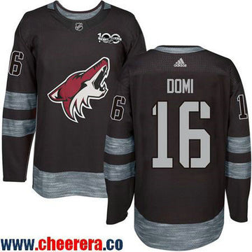Max Domi Utah Mammoth black jersey
