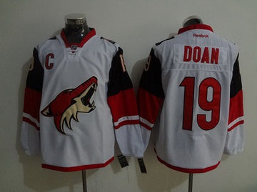 Shane Doan Reebok Utah Mammoth white Away jersey