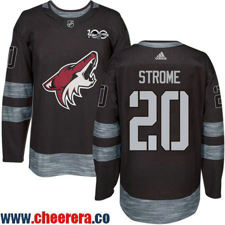 Dylan Strome Utah Mammoth black jersey