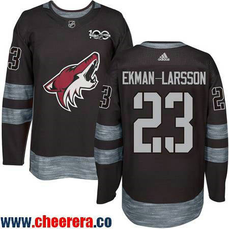 Oliver Ekman-Larsson Utah Mammoth black jersey