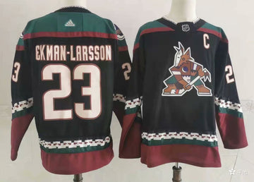 Oliver Ekman-Larsson Utah Mammoth black Throwback jersey