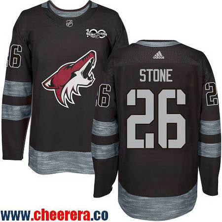 Michael Stone Utah Mammoth black jersey