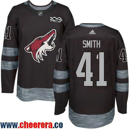 Mike Smith Utah Mammoth black jersey