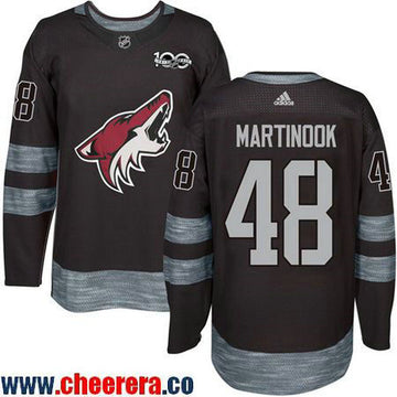 Jordan Martinook Utah Mammoth black jersey