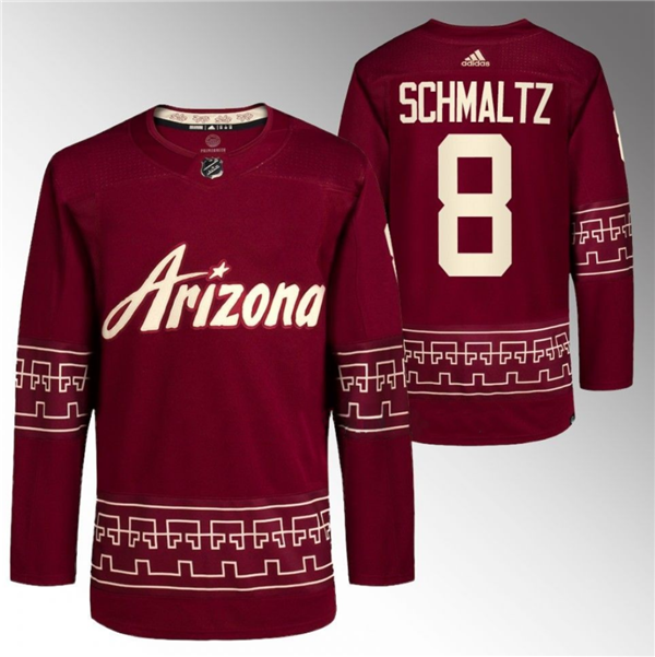 Nick Schmaltz Garnet Utah Mammoth Alternate jersey