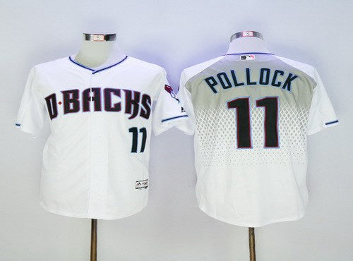 A. J. Pollock Arizona Diamondbacks white jersey