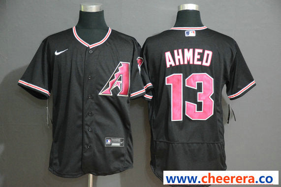 Nick Ahmed Arizona Diamondbacks black jersey