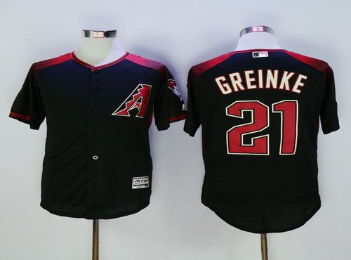 Zack Greinke Arizona Diamondbacks black jersey