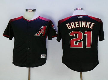 Zack Greinke Arizona Diamondbacks black jersey