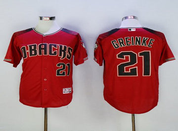 Zack Greinke Arizona Diamondbacks red jersey