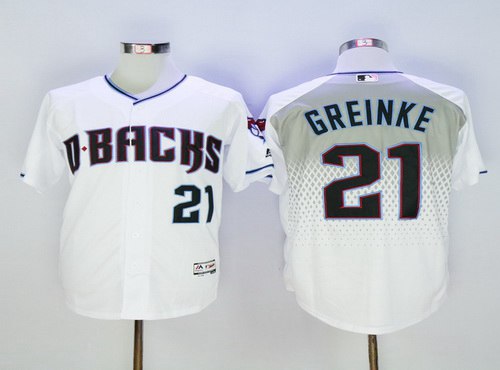 Zack Greinke Arizona Diamondbacks white jersey