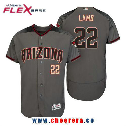 Jake Lamb Arizona Diamondbacks gray Road jersey