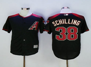 Curt Schilling Arizona Diamondbacks black jersey