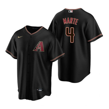 Ketel Marte Arizona Diamondbacks black jersey