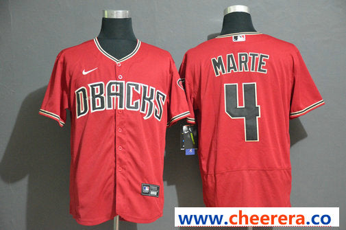 Ketel Marte Arizona Diamondbacks red jersey