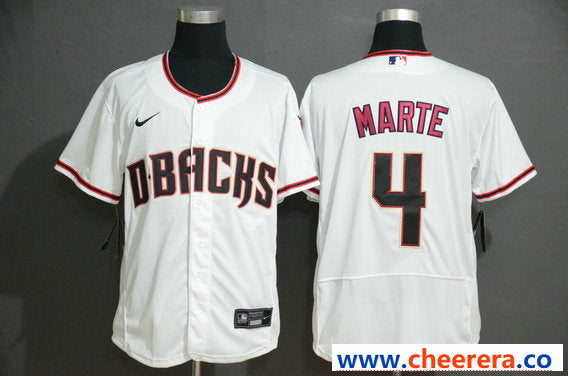Ketel Marte Arizona Diamondbacks white jersey