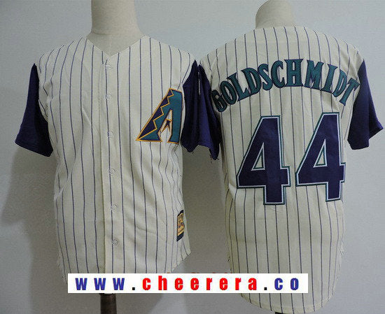 Paul Goldschmidt Arizona Diamondbacks cream Cooperstown jersey