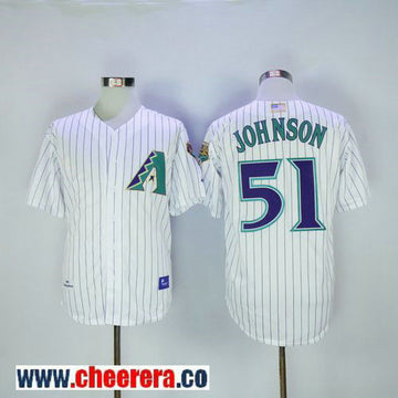 Randy Johnson Arizona Diamondbacks white Cooperstown jersey