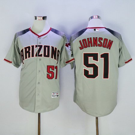 Randy Johnson Arizona Diamondbacks gray Road jersey