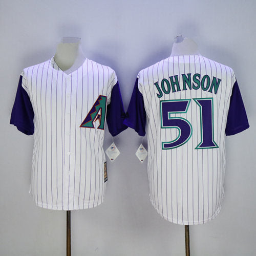 Randy Johnson Arizona Diamondbacks white Cooperstown jersey