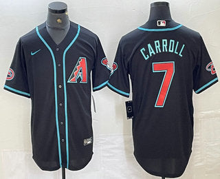 Corbin Carroll Arizona Diamondbacks black jersey