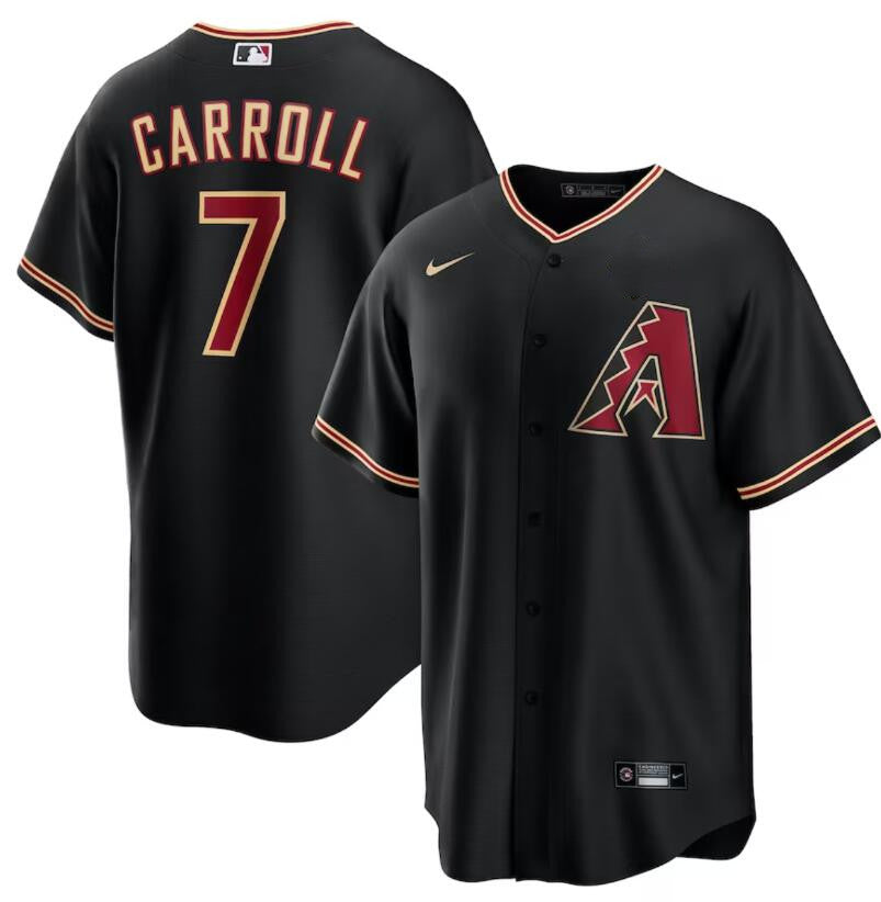 Corbin Carroll Arizona Diamondbacks black jersey