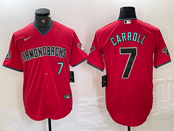 Corbin Carroll Arizona Diamondbacks red jersey