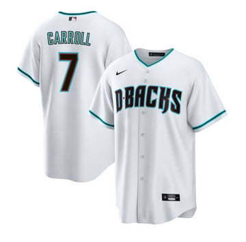 Corbin Carroll Arizona Diamondbacks white jersey