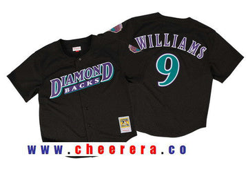 Matt Williams Arizona Diamondbacks black Throwback jersey