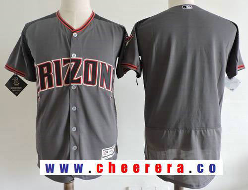 Custom Arizona Diamondbacks gray Road jersey