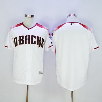 Custom Arizona Diamondbacks white Home jersey