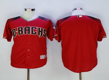 Custom Arizona Diamondbacks red jersey