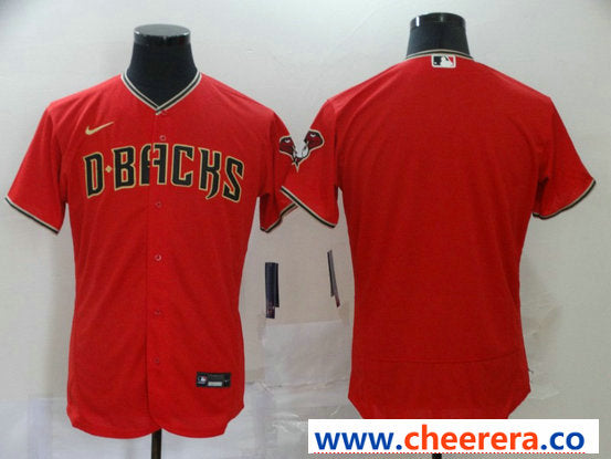 Custom Arizona Diamondbacks red jersey