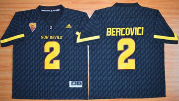 Mike Bercovici Arizona State Sun Devils black jersey