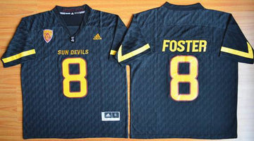 D.J. Foster Arizona State Sun Devils black jersey