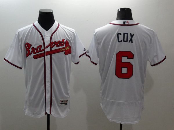 Bobby Cox Atlanta Braves white jersey