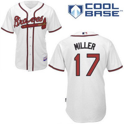 Shelby Miller Atlanta Braves white jersey