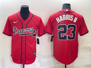 Michael Harris II Atlanta Braves red jersey