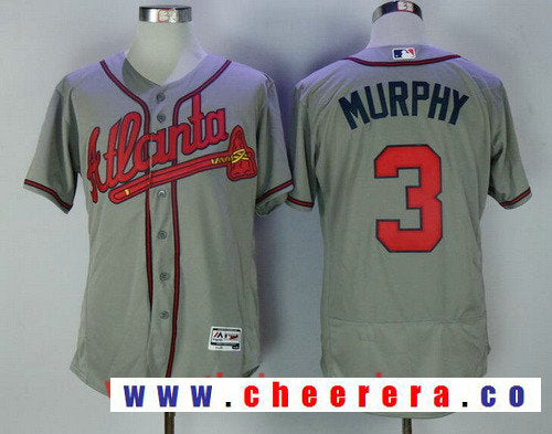Dale Murphy Atlanta Braves gray Road jersey