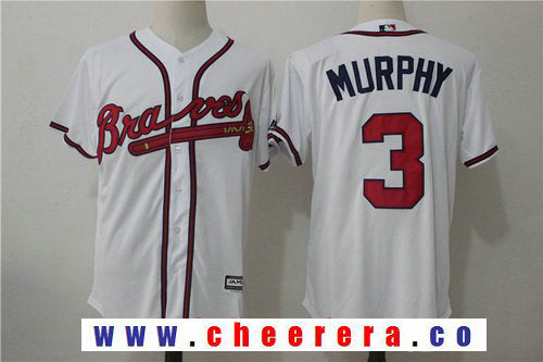 Dale Murphy Atlanta Braves white Home jersey