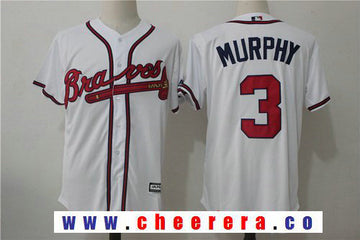 Dale Murphy Atlanta Braves white Home jersey
