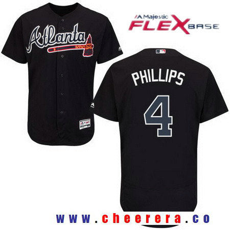 Brandon Phillips Atlanta Braves navy jersey