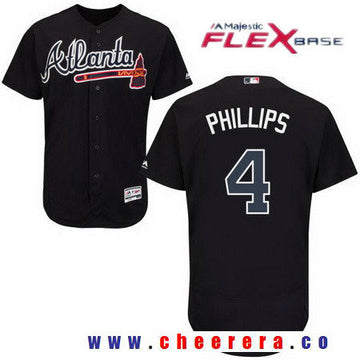 Brandon Phillips Atlanta Braves navy jersey