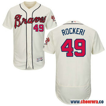 John Rocker Atlanta Braves cream jersey
